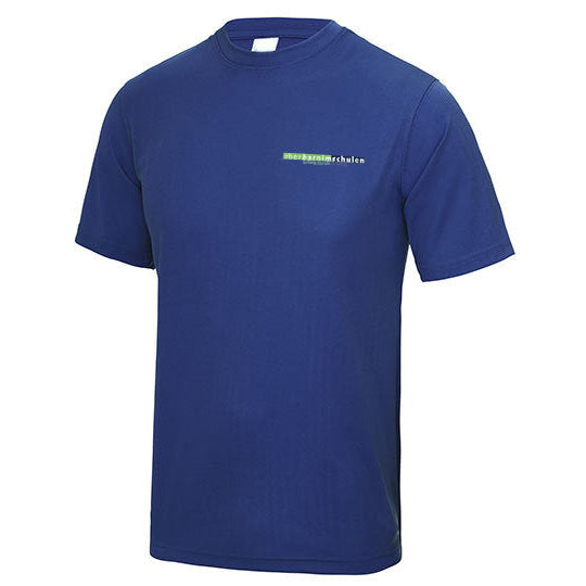 Oberbarnim Schulen Unisex Sportshirt royalblau - City-Kaufhaus Herber GmbH