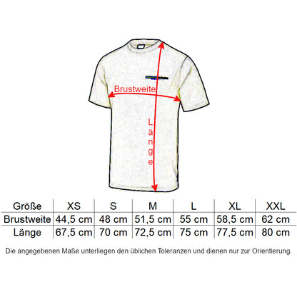 Oberbarnim Schulen Jungen/Herren Sportshirt Größentabelle - City-Kaufhaus Herber GmbH