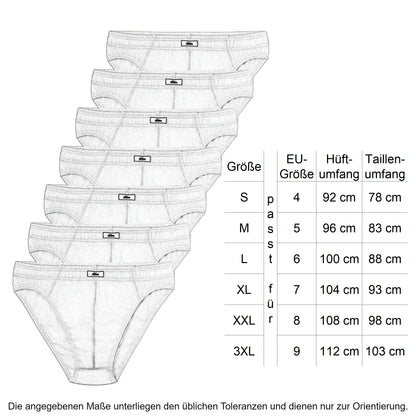 s.Oliver Slips 7 Stück Größentabelle - City-Kaufhaus Herber GmbH