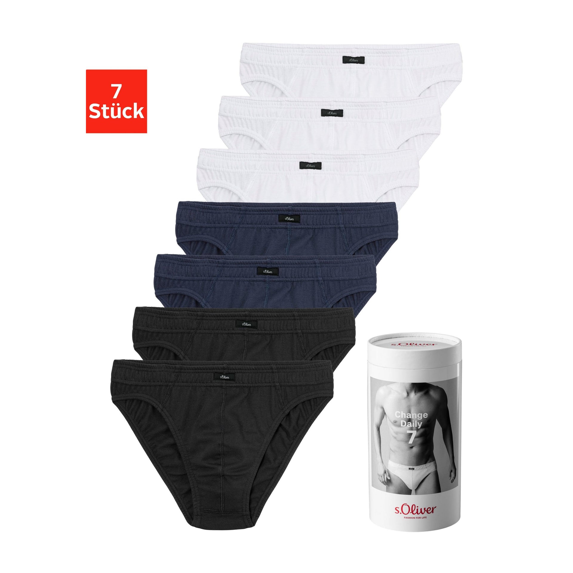 s.Oliver Herenslips 5-pack, zwart, 5 x zwart., XL s.Oliver Herenslips 5-pack, zwart, 5 x zwart., XL