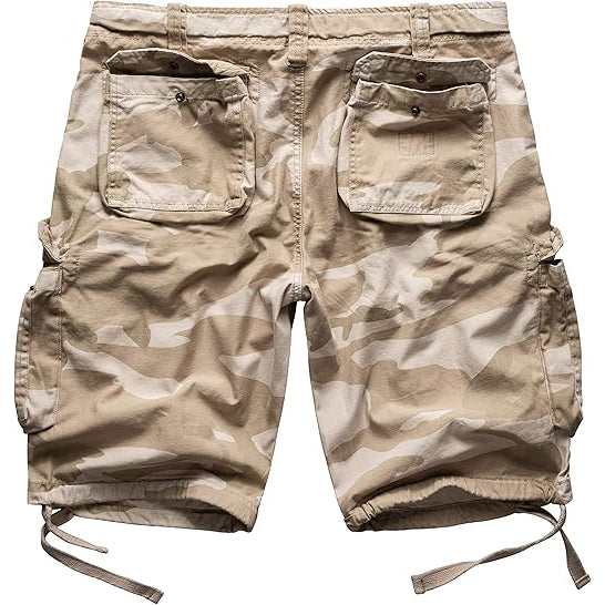 Surplus Airborne Vintage Shorts 55 desertstorm Rückansicht - City-Kaufhaus Herber GmbH