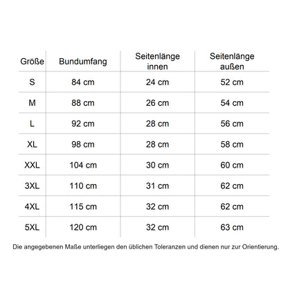 Surplus Airborne Vintage Shorts Größentabelle - City-Kaufhaus Herber GmbH