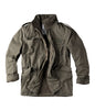 Surplus Raw Vintage Winterjacke Paratrooper Oliv Vorderansicht - City-Kaufhaus Herber GmbH