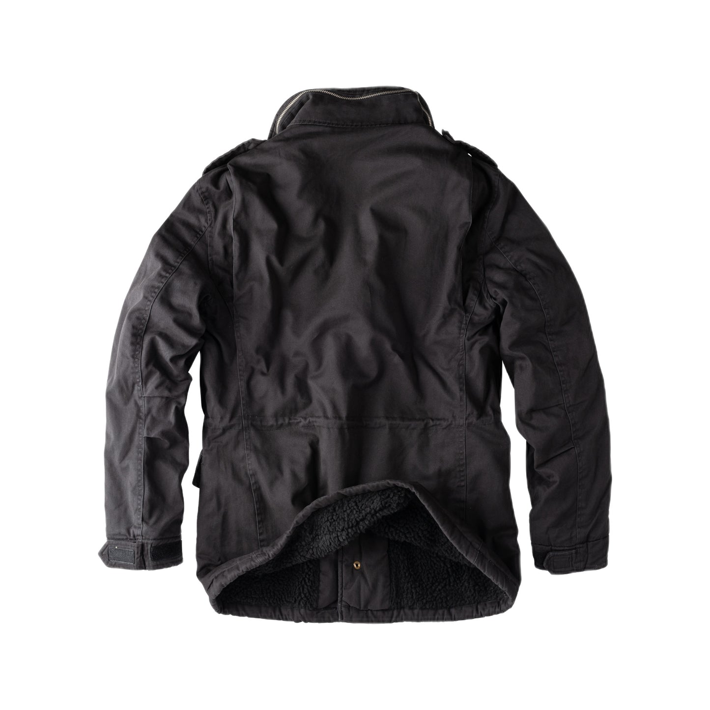 Surplus Raw Vintage Winterjacke Paratrooper schwarz Rückansicht - City-Kaufhaus Herber GmbH