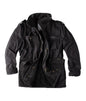 Surplus Raw Vintage Winterjacke Paratrooper Schwarz Vorderansicht - City-Kaufhaus Herber GmbH