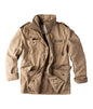 Surplus Raw Vintage Winterjacke Paratrooper Beige Vorderansicht - City-Kaufhaus Herber GmbH
