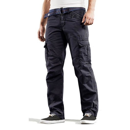 Timezone Cargohose Benito 3393/6445 Total Eclipse Ansicht am Model - City-Kaufhaus Herber GmbH