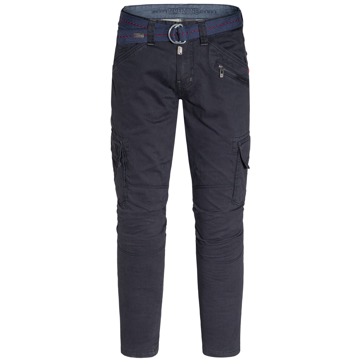 Timezone Cargohose Benito 3393/6445 Total Eclipse Vorderansicht - City-Kaufhaus Herber GmbH