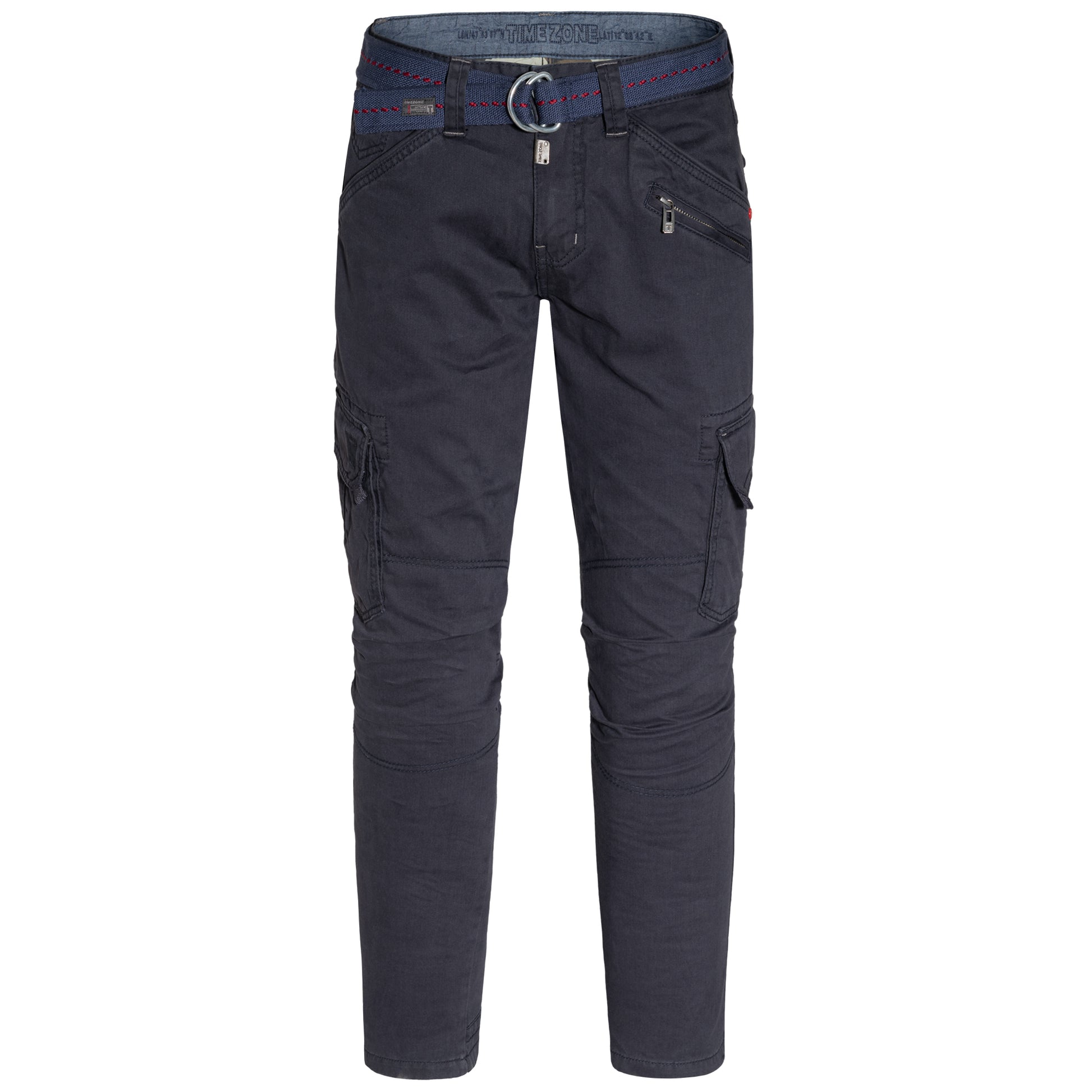Timezone Cargohose Benito 3393/6445 Total Eclipse Vorderansicht - City-Kaufhaus Herber GmbH