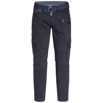 Timezone Cargohose Benito 3393/6445 Total Eclipse Vorderansicht - City-Kaufhaus Herber GmbH