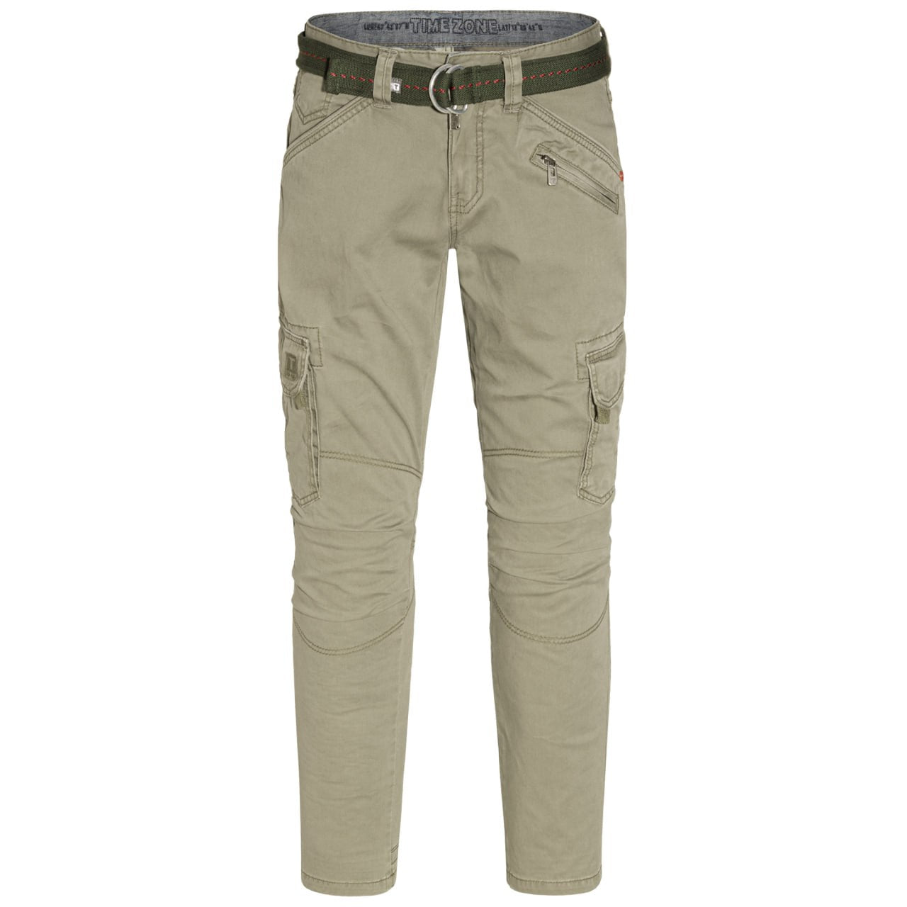 Timezone Cargohose Benito 4227 Light Tank Green - City-Kaufhaus Herber GmbH