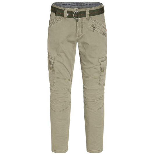 Timezone Cargohose Benito 4227 Light Tank Green - City-Kaufhaus Herber GmbH