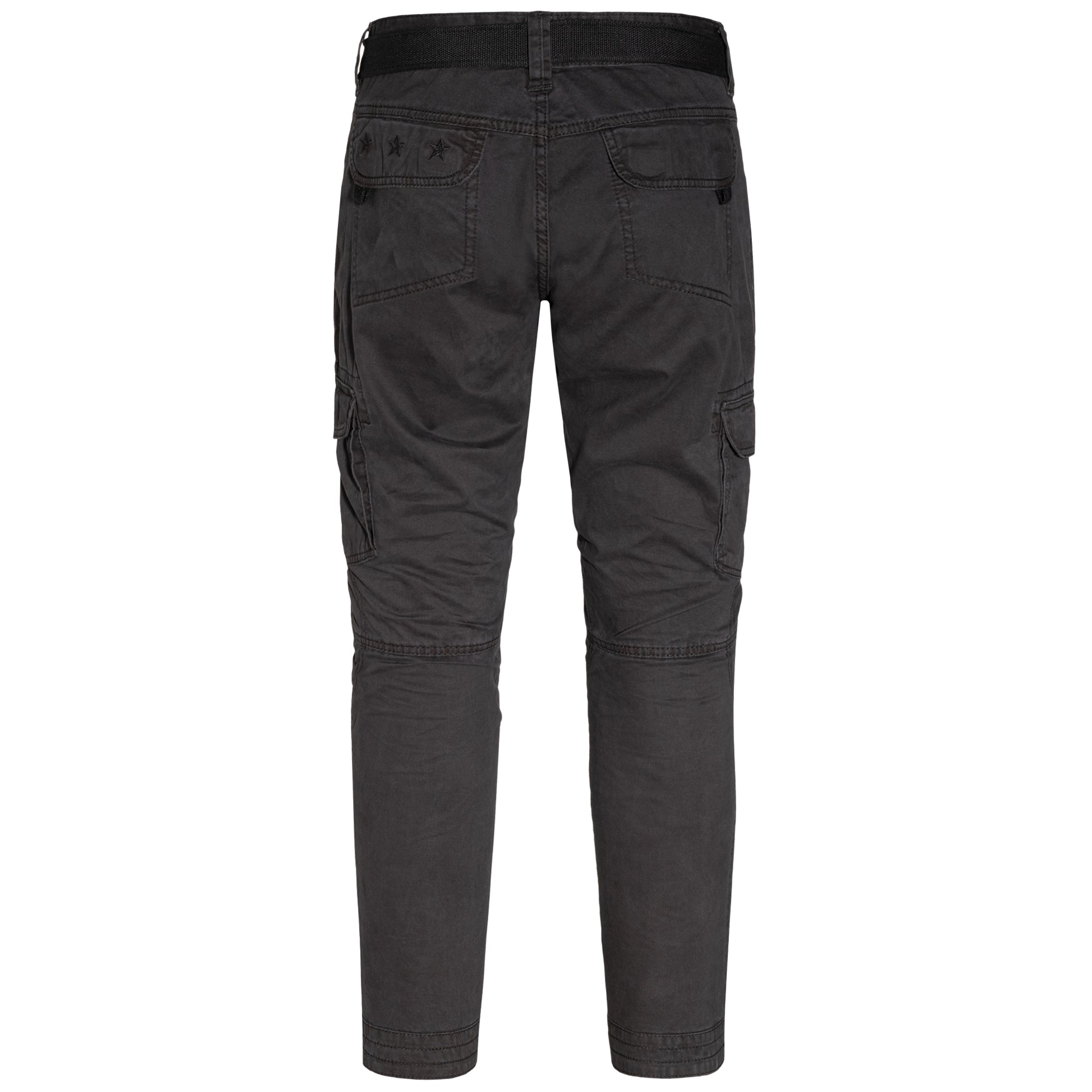 Timezone Cargohose Benito 999/9000 Black Rückansicht - City-Kaufhaus Herber GmbH