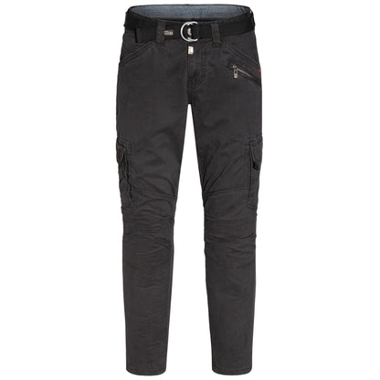Timezone Cargohose Benito 999/9000 Black Vorderansicht - City-Kaufhaus Herber GmbH