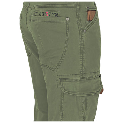 Timezone Cargohose Roger 4055 Washed Kaki - City-Kaufhaus Herber GmbH