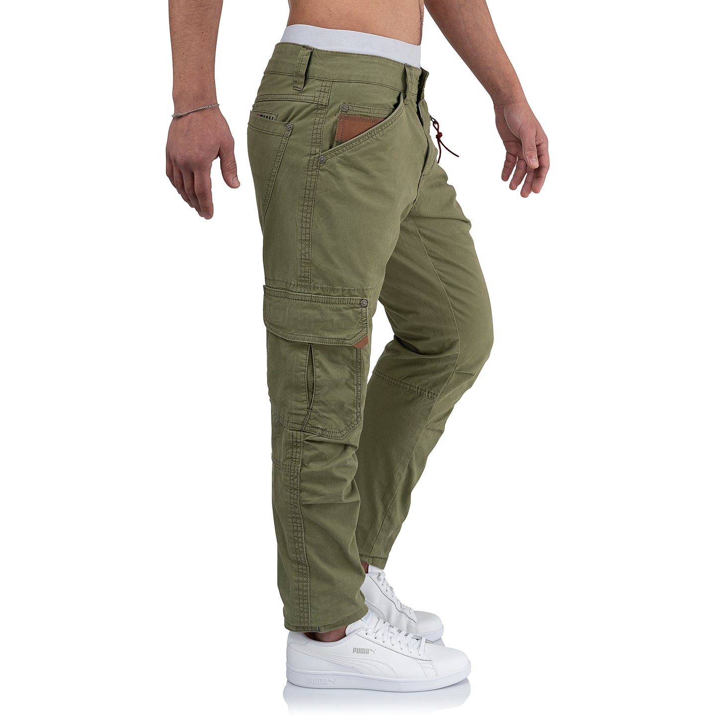 Timezone Cargohose Roger 4055 Washed Kaki - City-Kaufhaus Herber GmbH