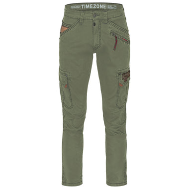 Timezone Cargohose Roger 4055 Washed Kaki - City-Kaufhaus Herber GmbH