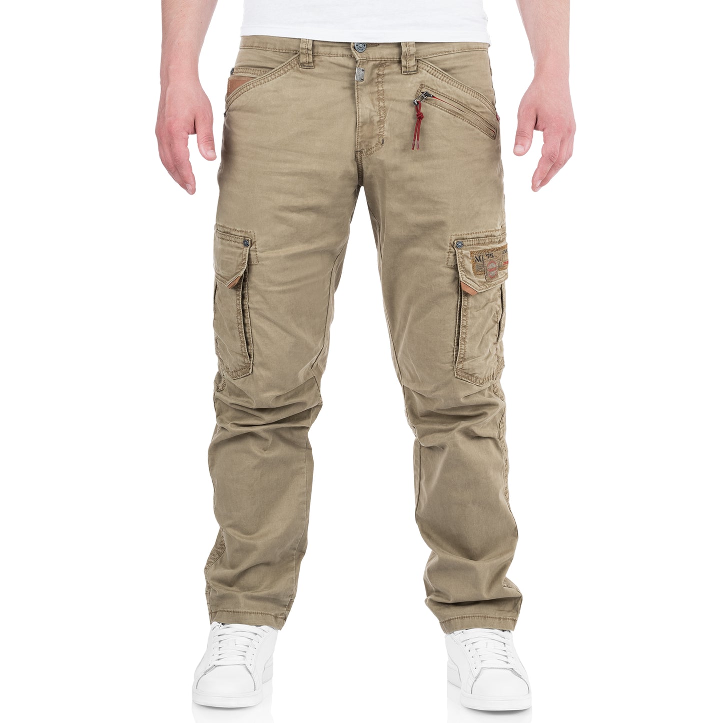Timezone Cargohose Roger 4084 Safari Khaki - City-Kaufhaus Herber GmbH