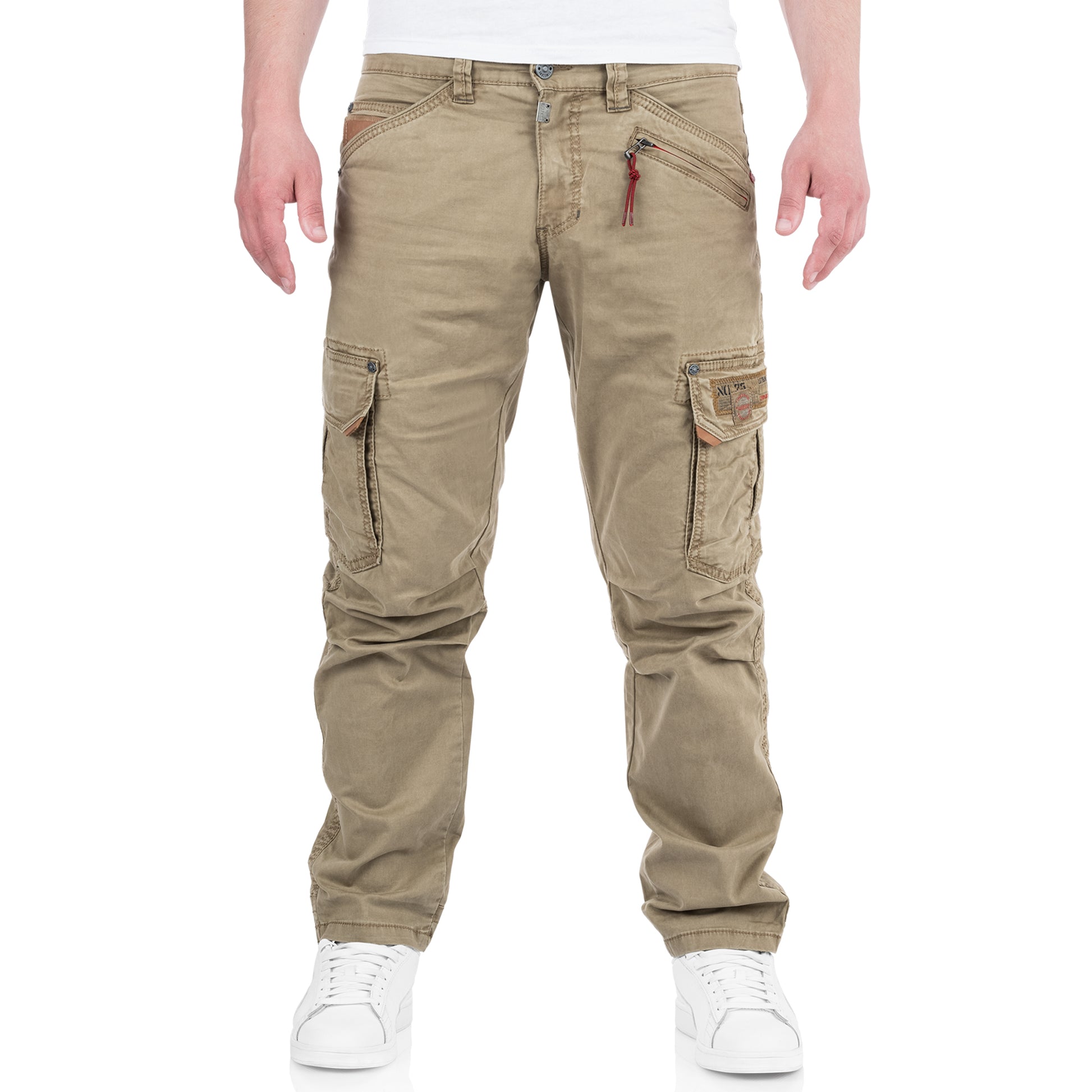 Timezone Cargohose Roger 4084 Safari Khaki - City-Kaufhaus Herber GmbH