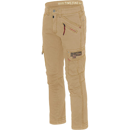 Timezone Cargohose Roger 4084 Safari Khaki - City-Kaufhaus Herber GmbH