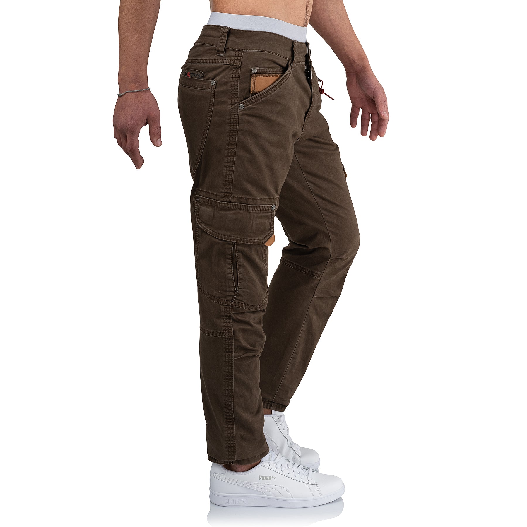 Timezone Cargohose Roger 6051 Washed Brown - City-Kaufhaus Herber GmbH