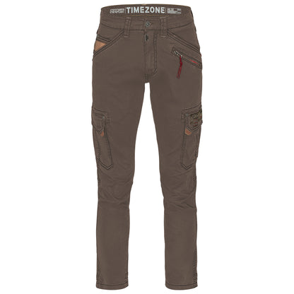 Timezone Cargohose Roger 6051 Washed Brown - City-Kaufhaus Herber GmbH