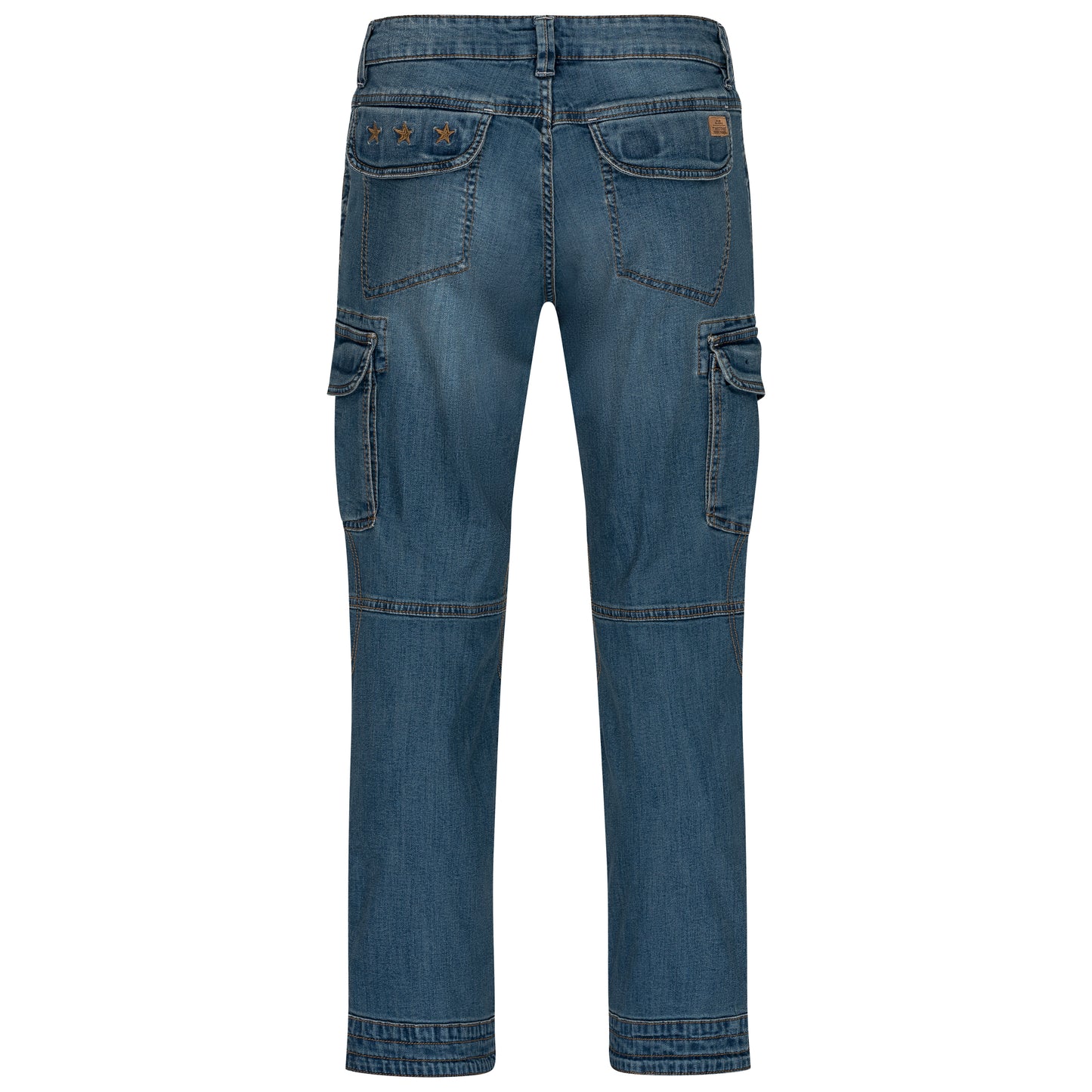 Timezone Cargojeans Benito 3387 Scrub Blue Wash - City-Kaufhaus Herber GmbH