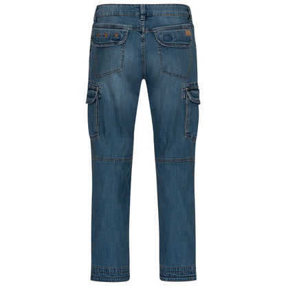 Timezone Cargojeans Benito 3387 Scrub Blue Wash - City-Kaufhaus Herber GmbH