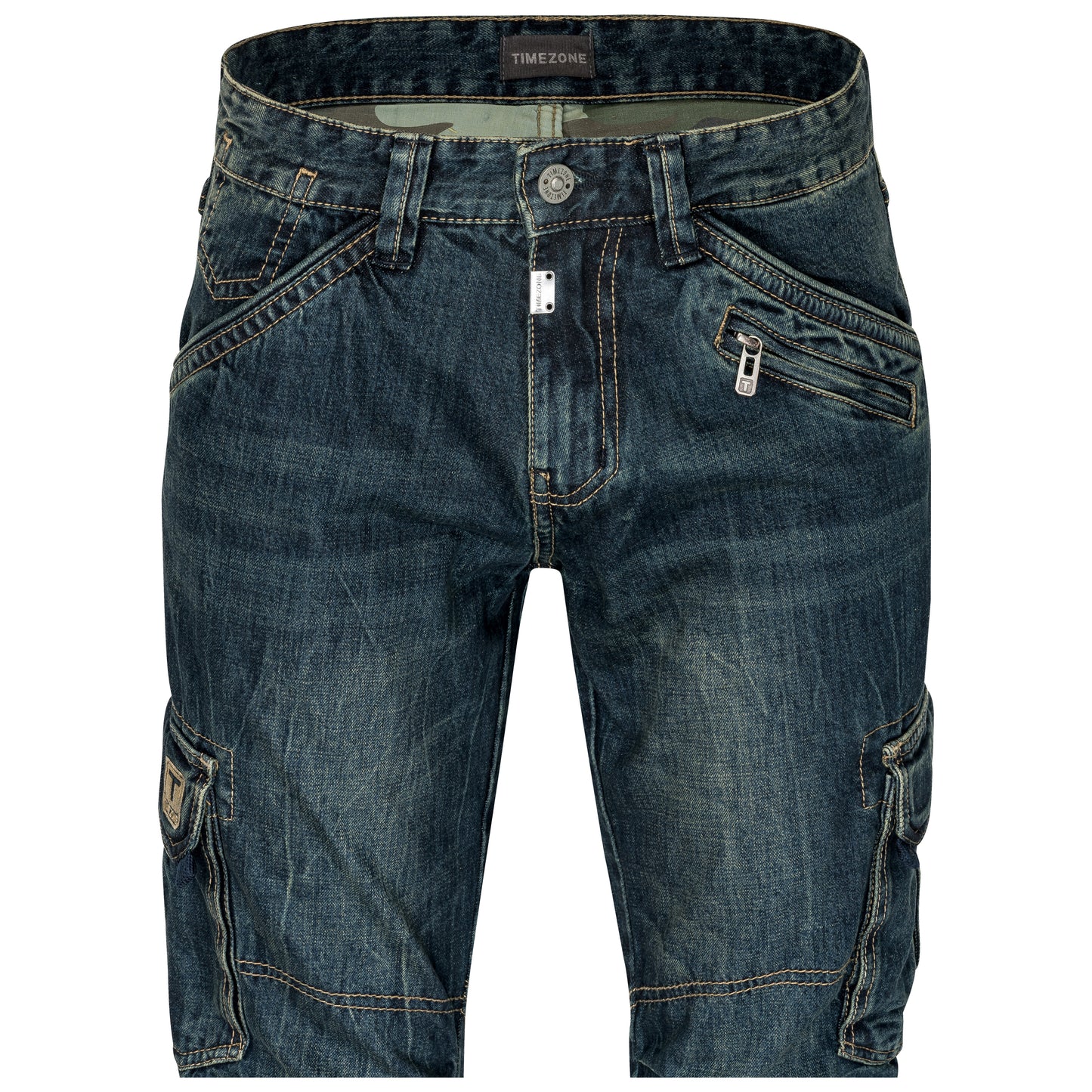 Timezone Cargojeans Benito 3983 Urban Indigo Wash - City-Kaufhaus Herber GmbH
