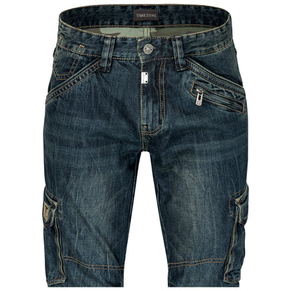 Timezone Cargojeans Benito 3983 Urban Indigo Wash - City-Kaufhaus Herber GmbH