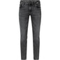 Timezone Stretchjeans Slim EduardoTZ 9893 carbon black wash Vorderansicht - City-Kaufhaus Herber GmbH