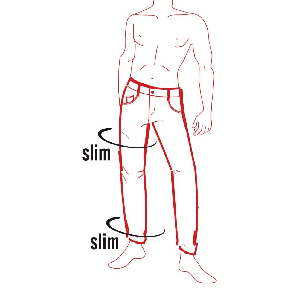 Timezone Stretchjeans Slim EduardoTZ Fit Guide - City-Kaufhaus Herber GmbH