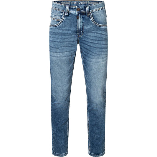 Timezone Stretchjeans Regular GerritTZ 3831 indigo water wash Vorderansicht - City-Kaufhaus Herber GmbH