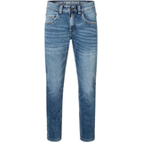 Timezone Stretchjeans Regular GerritTZ 3831 indigo water wash Vorderansicht - City-Kaufhaus Herber GmbH