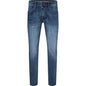 Timezone Stretchjeans Slim ScottTZ 3243 aged blue wash Vorderansicht - City-Kaufhaus Herber GmbH