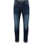 Timezone Stretchjeans Slim ScottTZ 3322 aged navy wash Vorderansicht - City-Kaufhaus Herber GmbH