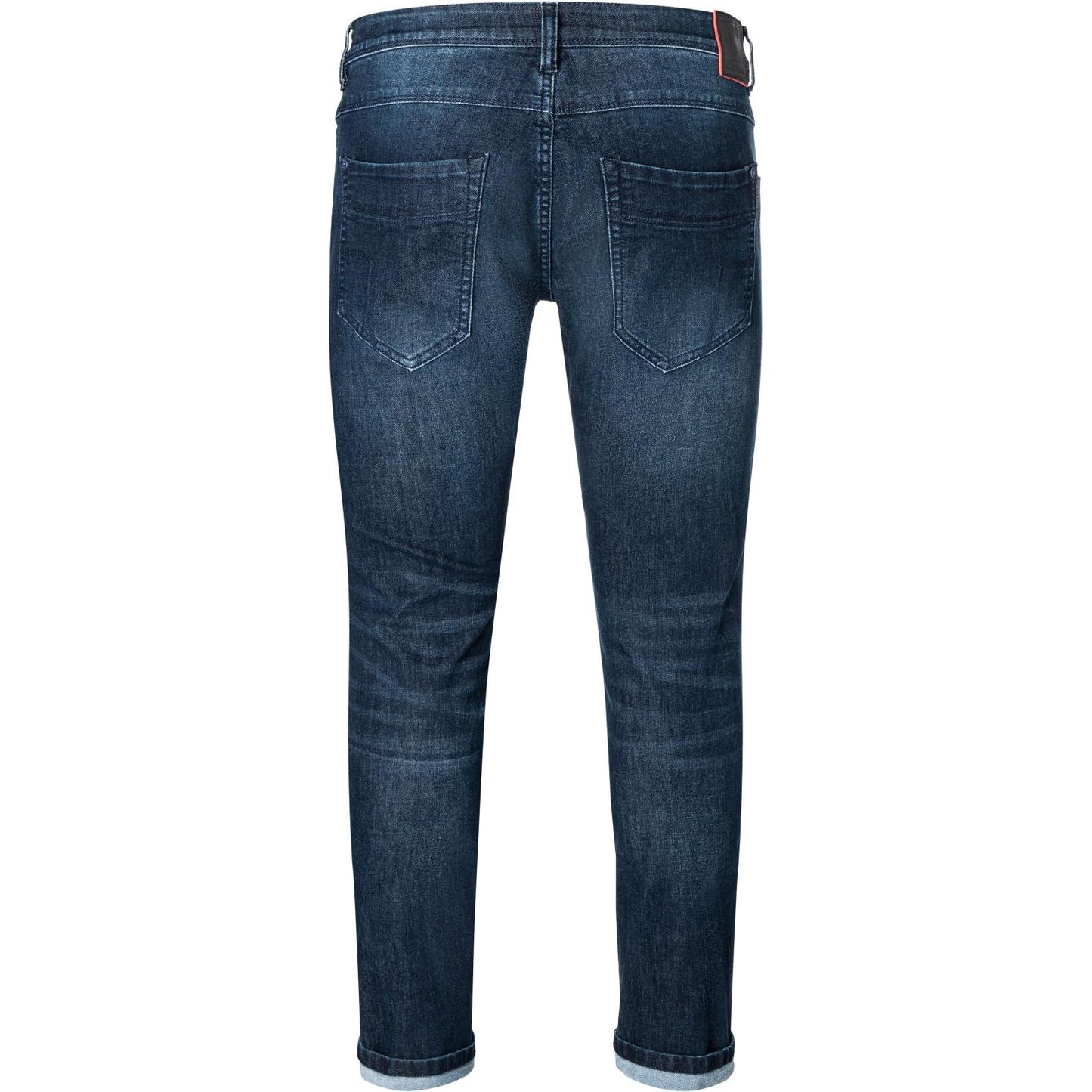 Timezone Stretchjeans Slim ScottTZ 3457 night blue wash Rückansicht - City-Kaufhaus Herber GmbH