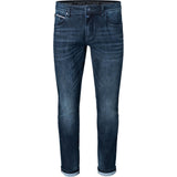 Timezone Stretchjeans Slim ScottTZ 3457 night blue wash Vorderansicht - City-Kaufhaus Herber GmbH
