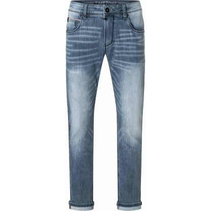 Timezone Stretchjeans Slim ScottTZ 3471 blue grey wash Vorderansicht - City-Kaufhaus Herber GmbH