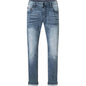Timezone Stretchjeans Slim ScottTZ 3471 blue grey wash Vorderansicht - City-Kaufhaus Herber GmbH