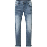 Timezone Stretchjeans Slim ScottTZ 3471 blue grey wash Vorderansicht - City-Kaufhaus Herber GmbH