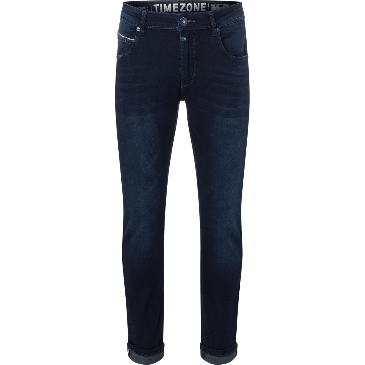 Timezone Stretchjeans Slim ScottTZ 3500/6451 dark navy wash Vorderansicht - City-Kaufhaus Herber GmbH