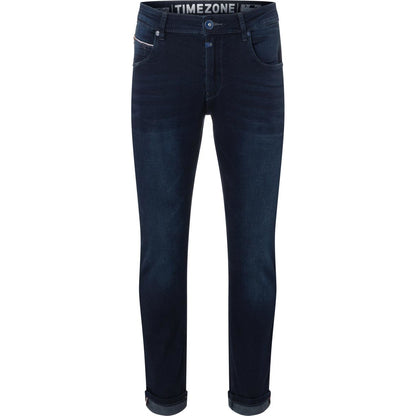 Timezone Stretchjeans Slim ScottTZ 3500/6451 dark navy wash Vorderansicht - City-Kaufhaus Herber GmbH