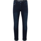 Timezone Stretchjeans Slim ScottTZ 3500/6451 dark navy wash Vorderansicht - City-Kaufhaus Herber GmbH