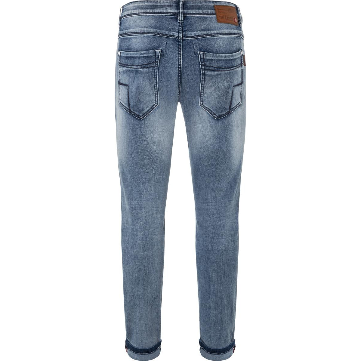 Timezone Stretchjeans Slim ScottTZ 3636 antique blue wash Rückansicht - City-Kaufhaus Herber GmbH