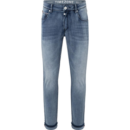 Timezone Stretchjeans Slim ScottTZ 3636 antique blue wash Vorderansicht - City-Kaufhaus Herber GmbH