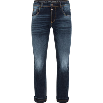 Timezone Stretchjeans Slim ScottTZ 3767 indigo dust wash Vorderansicht - City-Kaufhaus Herber GmbH