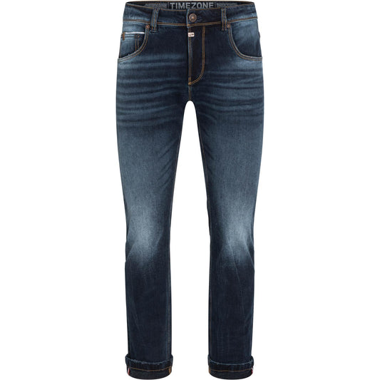 Timezone Stretchjeans Slim ScottTZ 3767 indigo dust wash Vorderansicht - City-Kaufhaus Herber GmbH