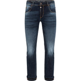 Timezone Stretchjeans Slim ScottTZ 3767 indigo dust wash Vorderansicht - City-Kaufhaus Herber GmbH