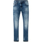 Timezone Stretchjeans Slim ScottTZ 3824 wild blue wash Vorderansicht - City-Kaufhaus Herber GmbH